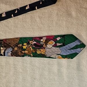 Men's Pocahontis The Disney Store 100% silk tie